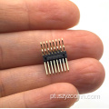 1,27 mm de cabeçalho de pino duplo ângulo reto 16p